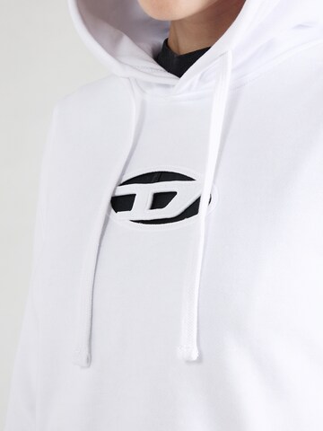 DIESEL Sweatshirt 'F-SLIMMY' in White