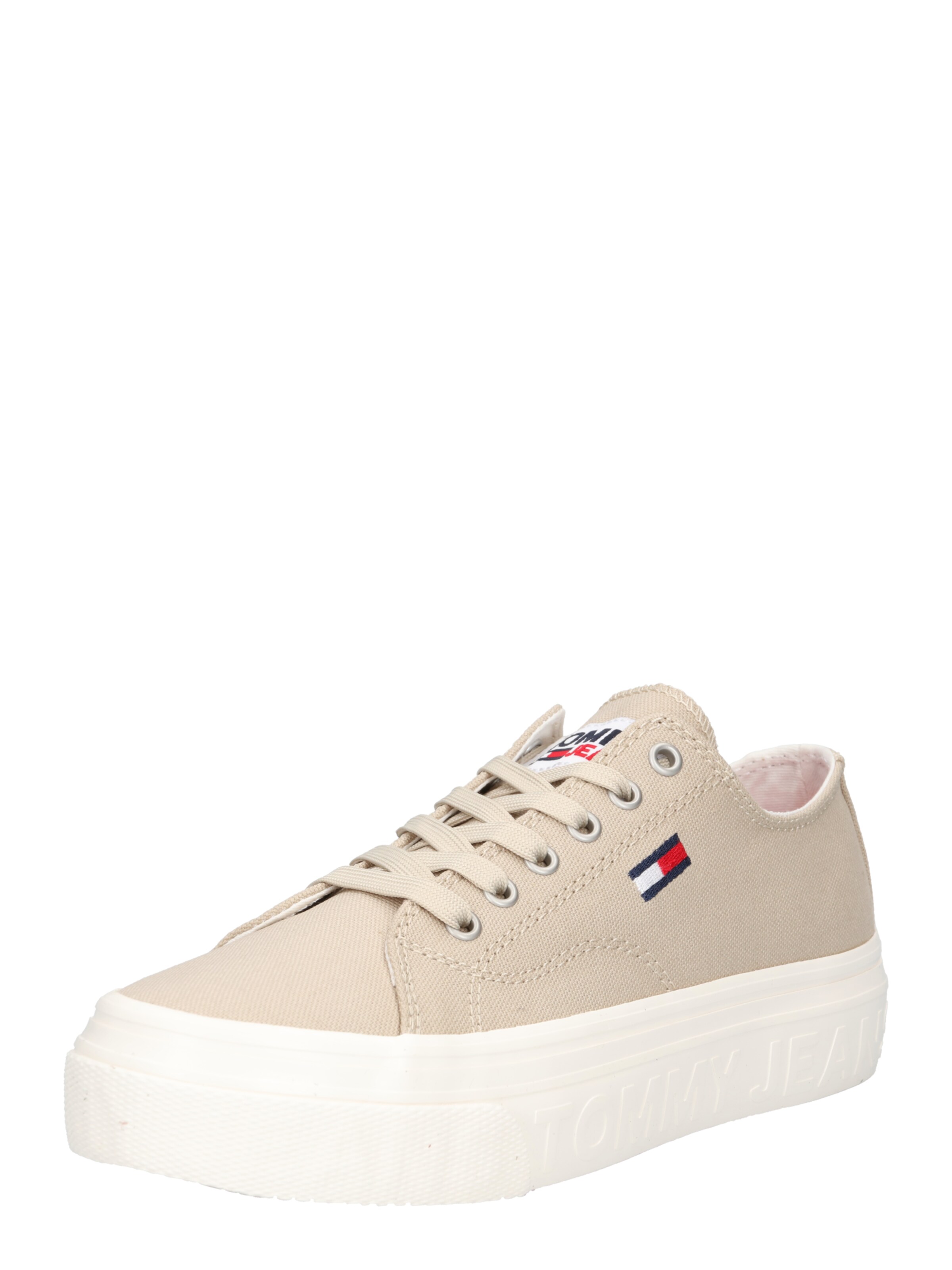 Frauen Sneaker Tommy Jeans Sneaker in Sand - KS21596 Frauen Sneaker Tommy Jeans Sneaker in Sand - KS21596