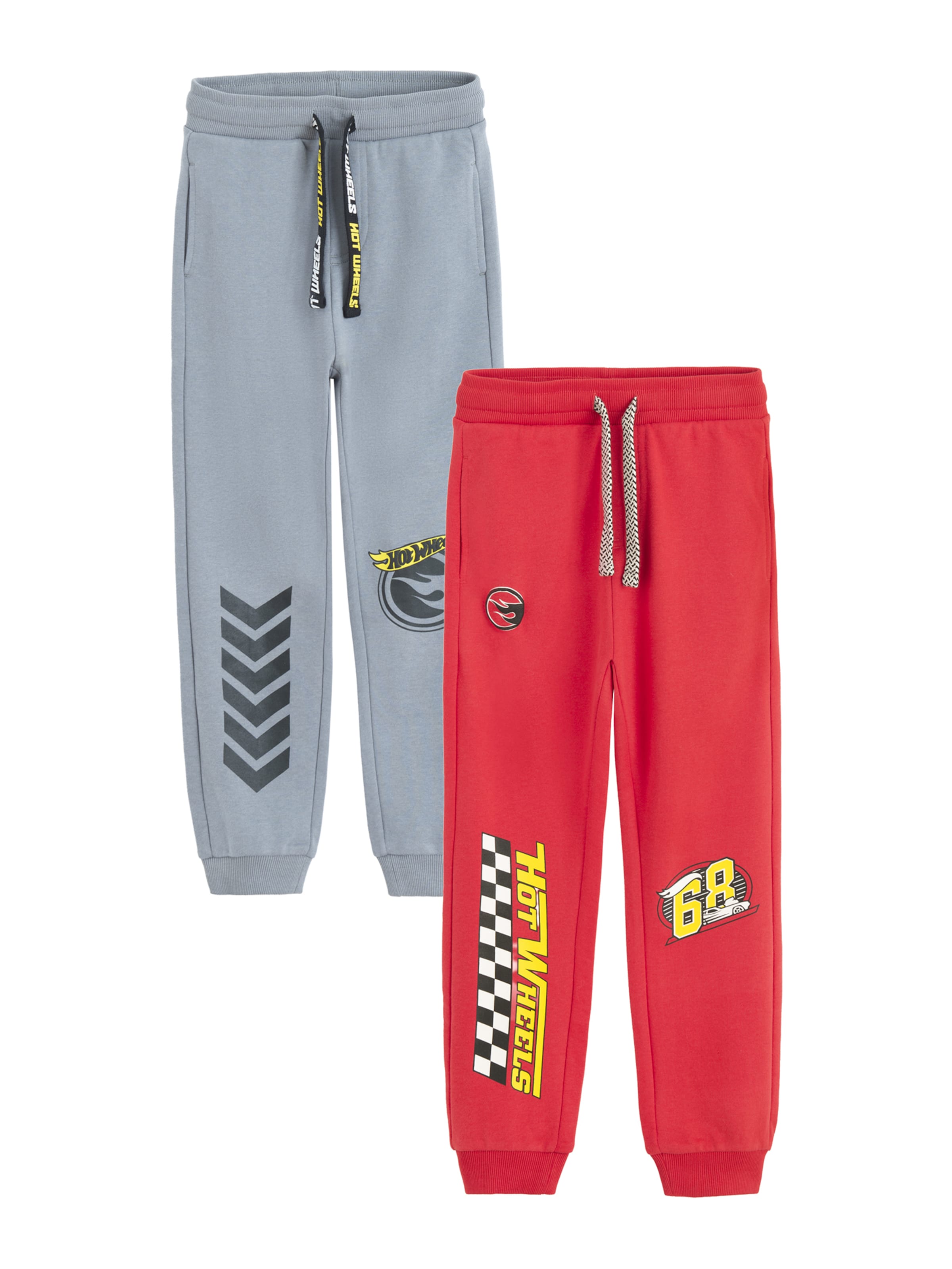 Cool Club Конический (Tapered) Штаны в Серый: спереди