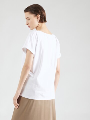 Freequent T-Shirt 'JOKE' in Weiß