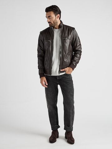 Veste mi-saison JCC en marron