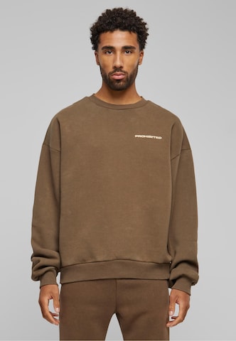 Prohibited Sweatshirt in Brown: front