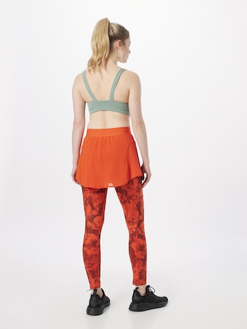 ADIDAS PERFORMANCE Skinny Sportbroek 'Paris Two-In-One' in Rood