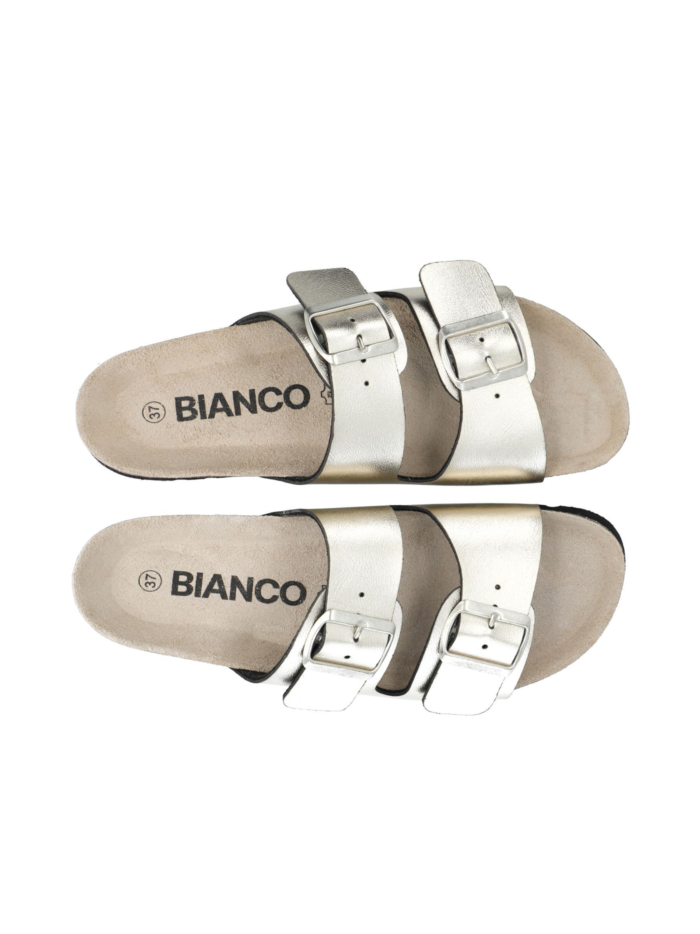 Bianco Sandale in Silber