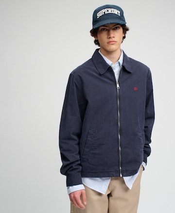 Veste mi-saison 'Harrington' Superdry & Co en bleu