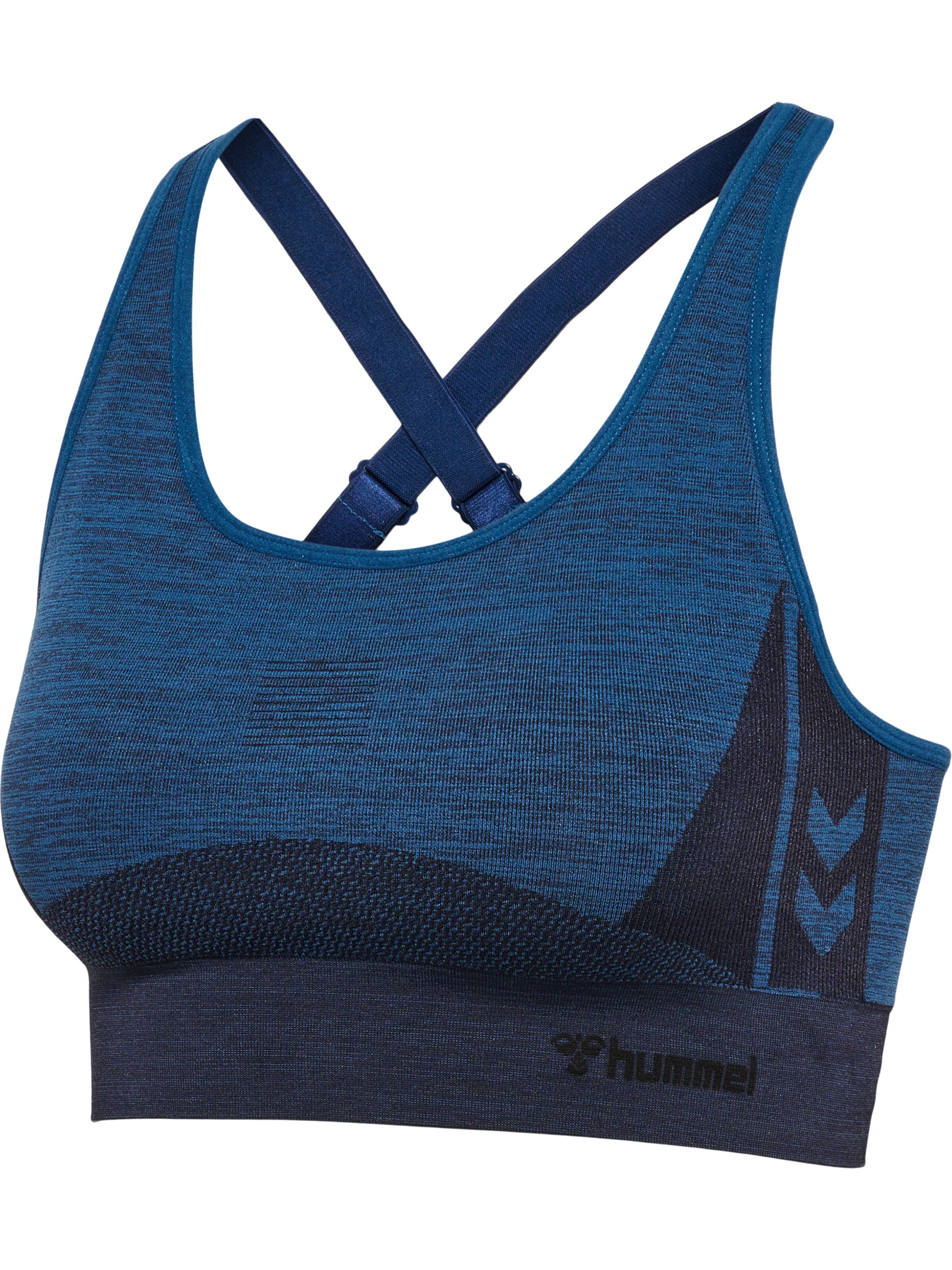 Bustier Haut de sport Hummel en bleu