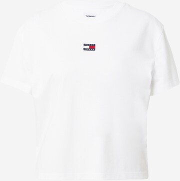 Tommy Jeans Shirts 'Classic' i hvid: forside