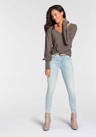 LAURA SCOTT Sweater in Brown