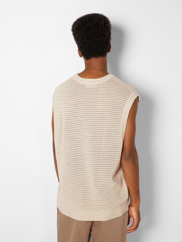 Bershka Pullover in Beige