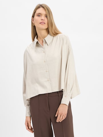 Chemisier 'Flanna' DRYKORN en beige : devant