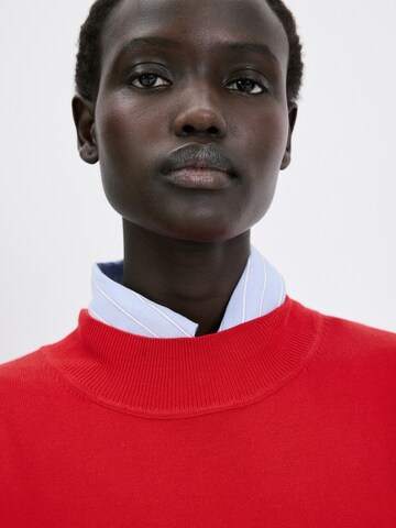 MANGO Gebreide jurk 'Pomodore' in Rood