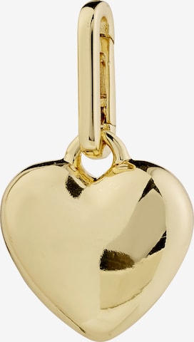 Pilgrim - Atrelado 'Charm Full Heart' em ouro: frente