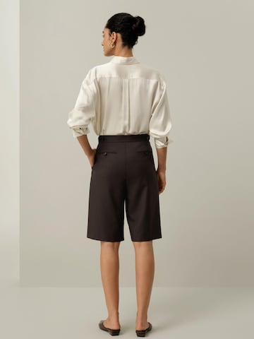 Lilysilk Blouse in Brown