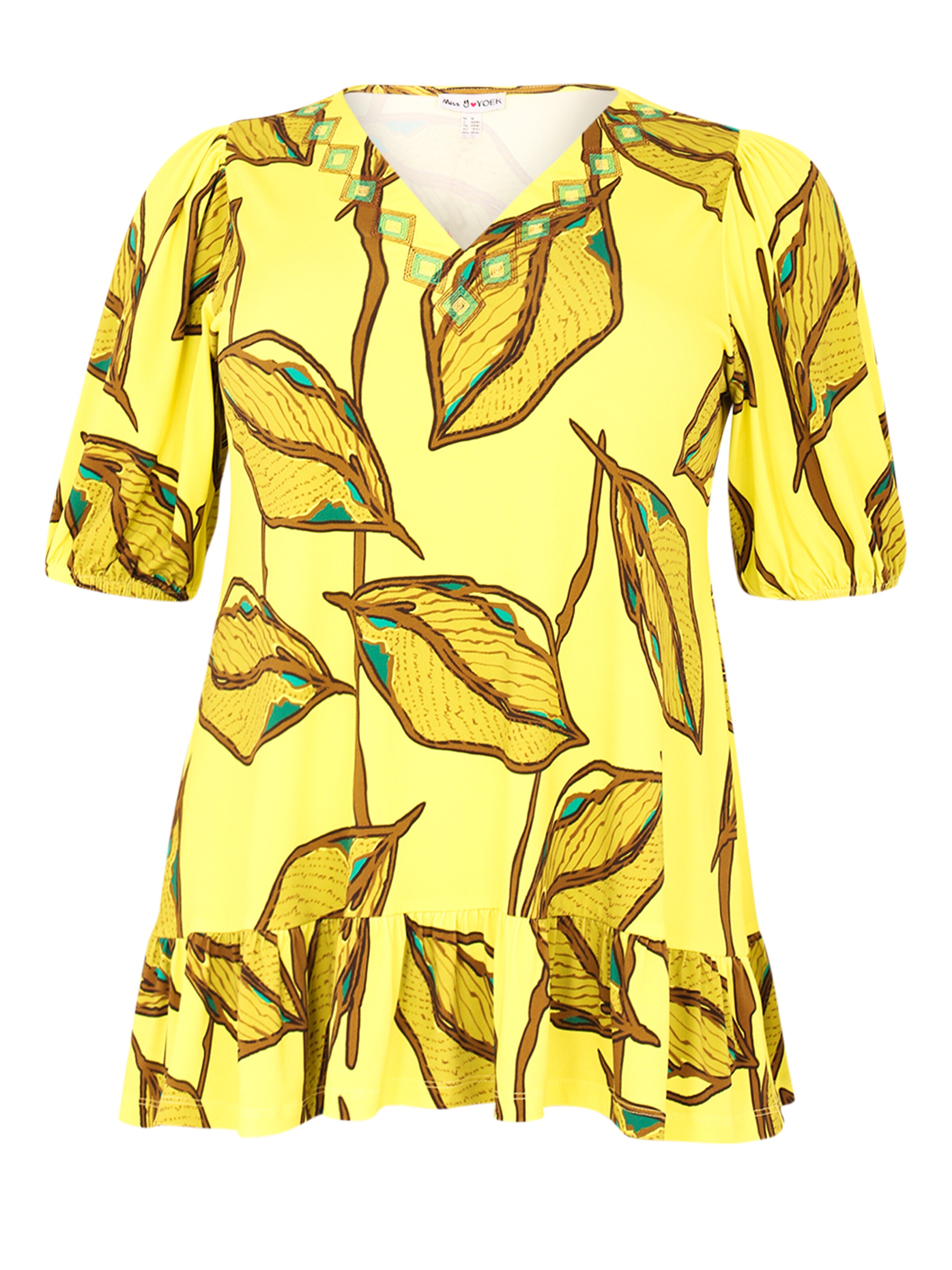 YOEK Tuniek in Geel: voorkant
