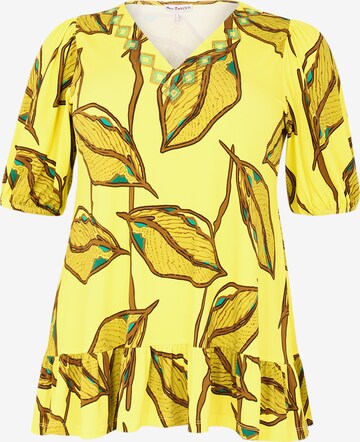 Yoek Tunic in Yellow: front