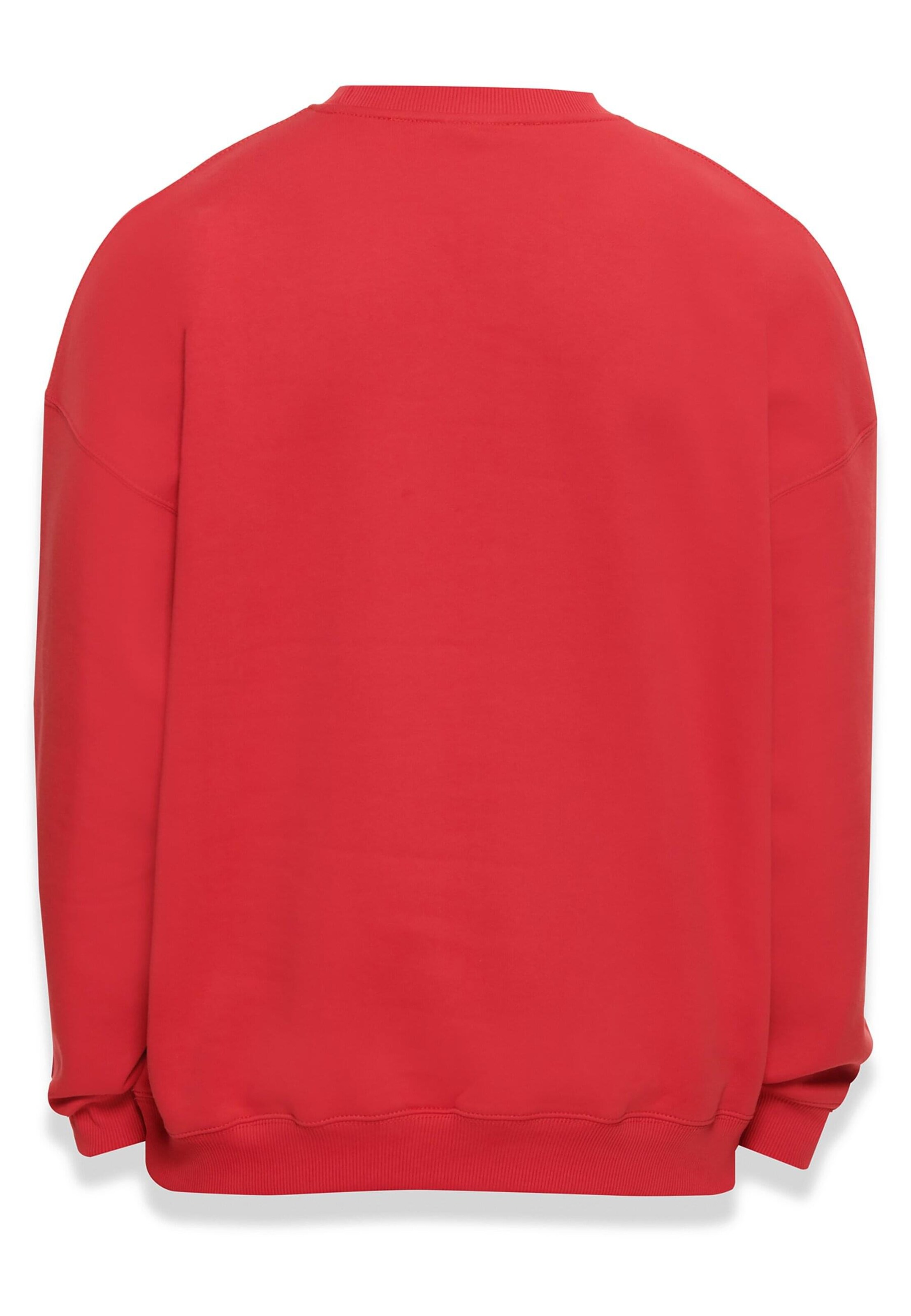 Bluză de molton de la Dropsize pe roșu