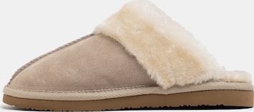 Minnetonka Slipper 'Chesney' in Beige: front