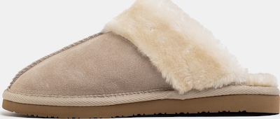 Minnetonka Hausschuh 'Chesney' in hellbeige, Produktansicht