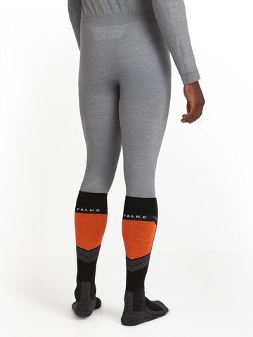 FALKE Regular Workout Pants in Grey