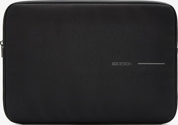 XD Design Laptoptasche in Schwarz: Vorderseite