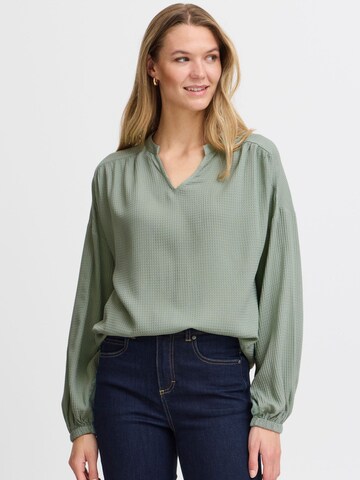 Fransa Blouse ' FROLINE ' in Green