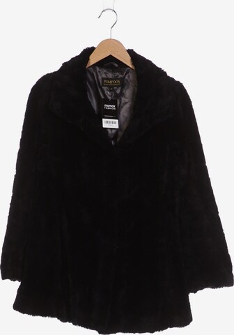 POMPÖÖS Jacket & Coat in S in Black: front