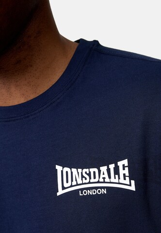 LONSDALE Μπλουζάκι ' ELMDON ' σε μπλε