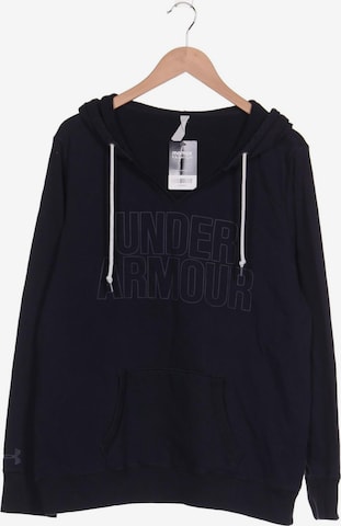 UNDER ARMOUR Sweatshirt & Zip-Up Hoodie in XXL in Blue: front