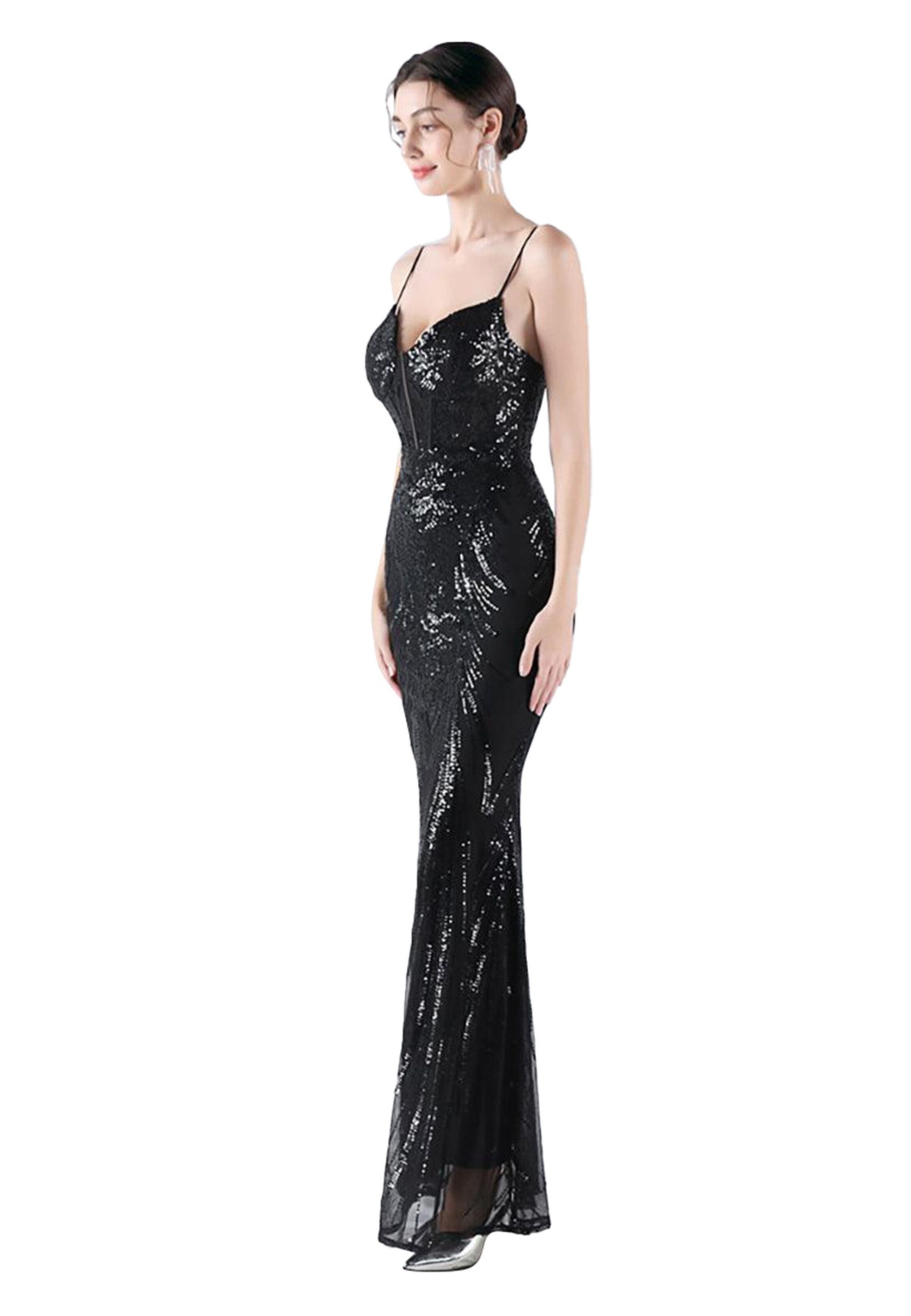 Moda Minx Abendkleid 'Gabrielle' in Schwarz