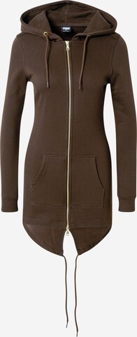 Urban Classics Sweatjacke in Braun: predná strana