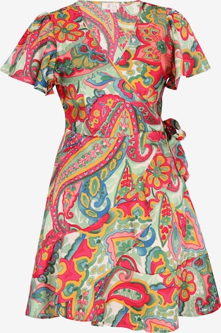 Robe IZIA en vert : devant