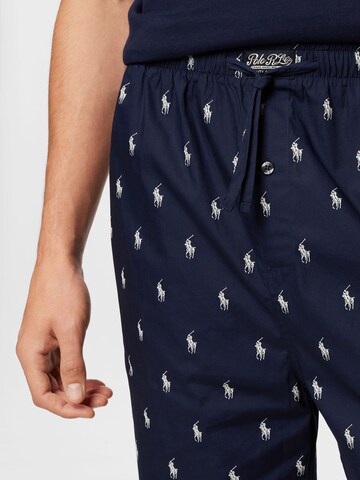 Pantaloncini da pigiama di Polo Ralph Lauren in blu