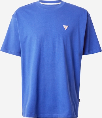 GUESS JEANS - Camiseta en azul: frente