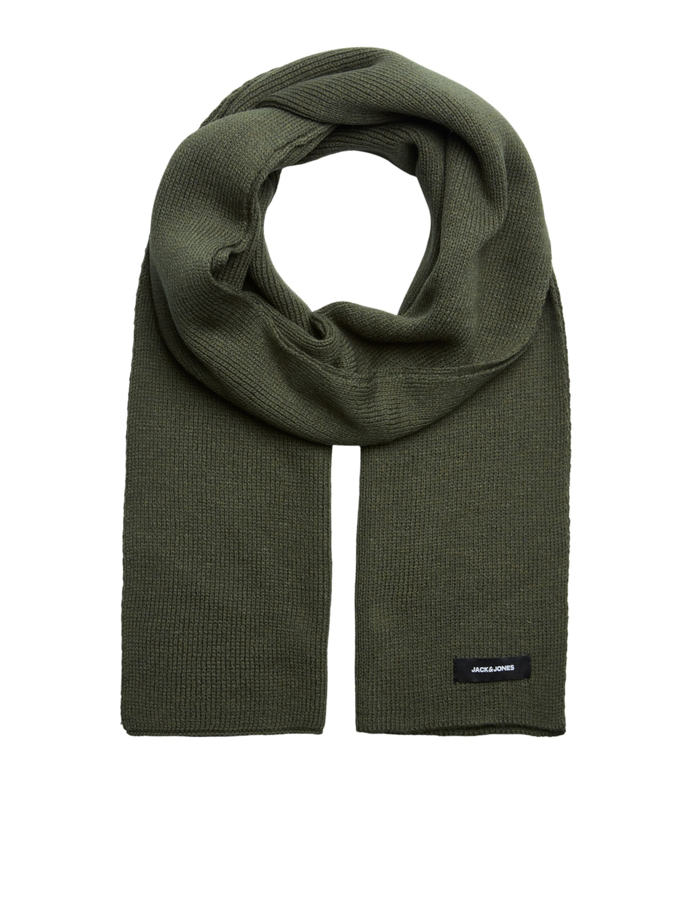 JACK & JONES Шарф 'JACDna' в Зеленый: спереди