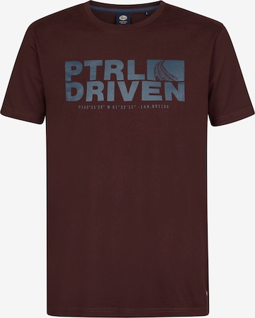 Petrol Industries T-Shirt in Rot: Vorderseite