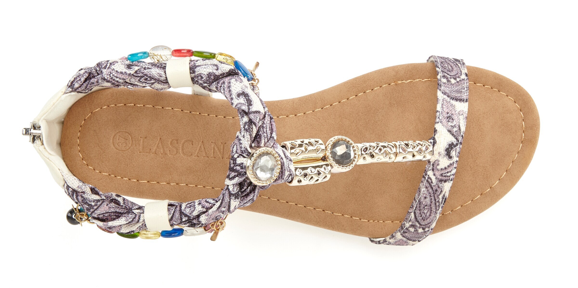 LASCANASandale s remenčićima - bež boja