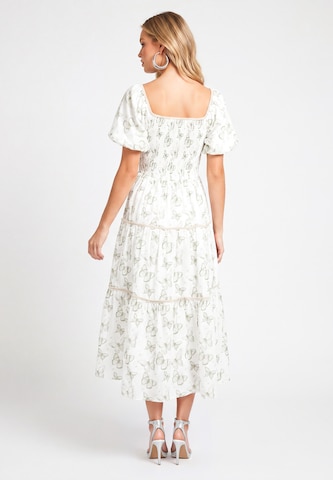 faina Dress in White