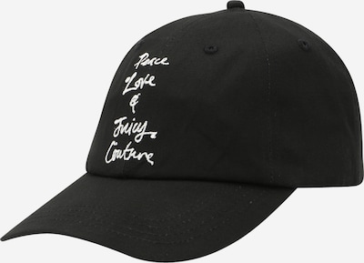 Kepurė 'PEACE LOVE & JUICY SLOGA' iš Juicy Couture, spalva – juoda / balta, Prekių apžvalga