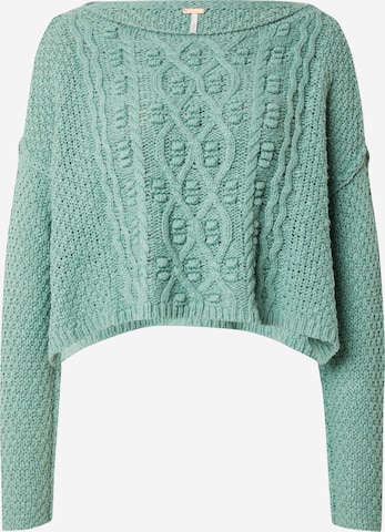 Free People Sweater 'CHANGING TIDES' in Green: front