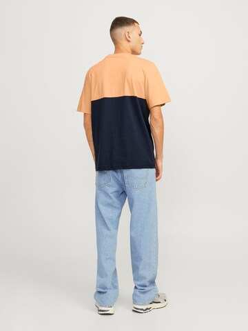 JACK & JONES T-Shirt 'Eryder' in Orange