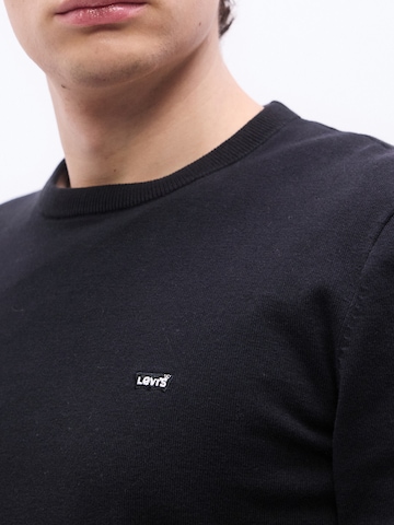 LEVI'S ® Sweter 'Housemark' w kolorze czarny