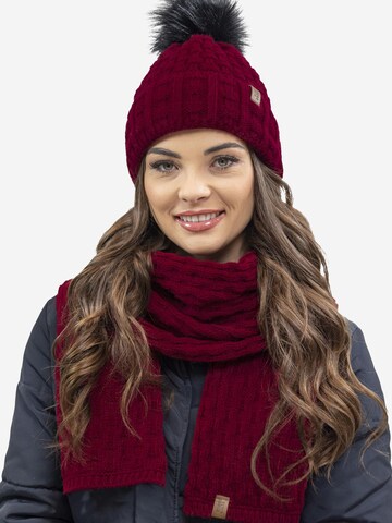 Vivisence Mütze '7015'‌‌ in Rot