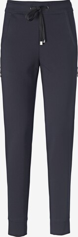 Peter Hahn Workout Pants in Blue: front