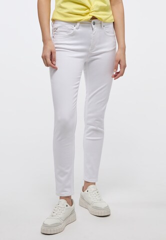 MUSTANG Skinny Pants in White: front