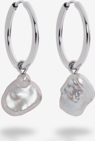 Paul Hewitt Earrings in Silver: front