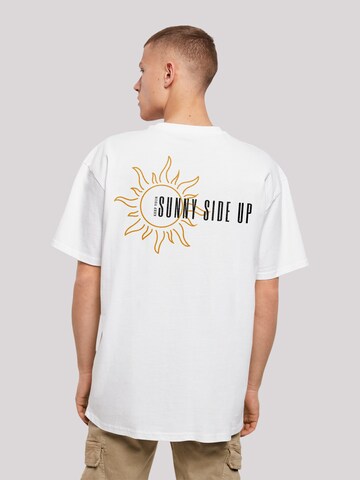 F4NT4STIC Shirt 'Sunny side up' in White: front