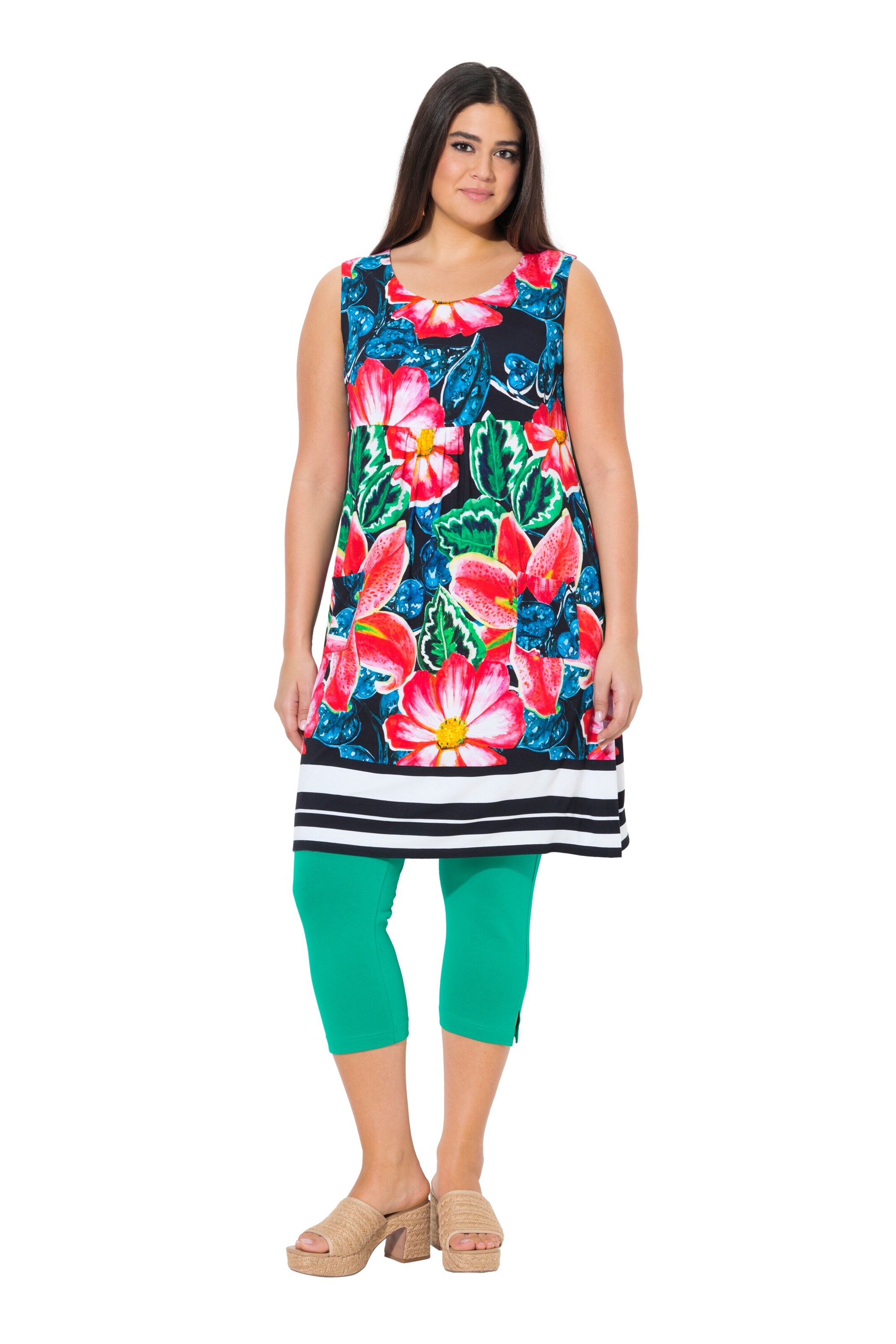 Ulla Popken Dress in Mixed colors: front