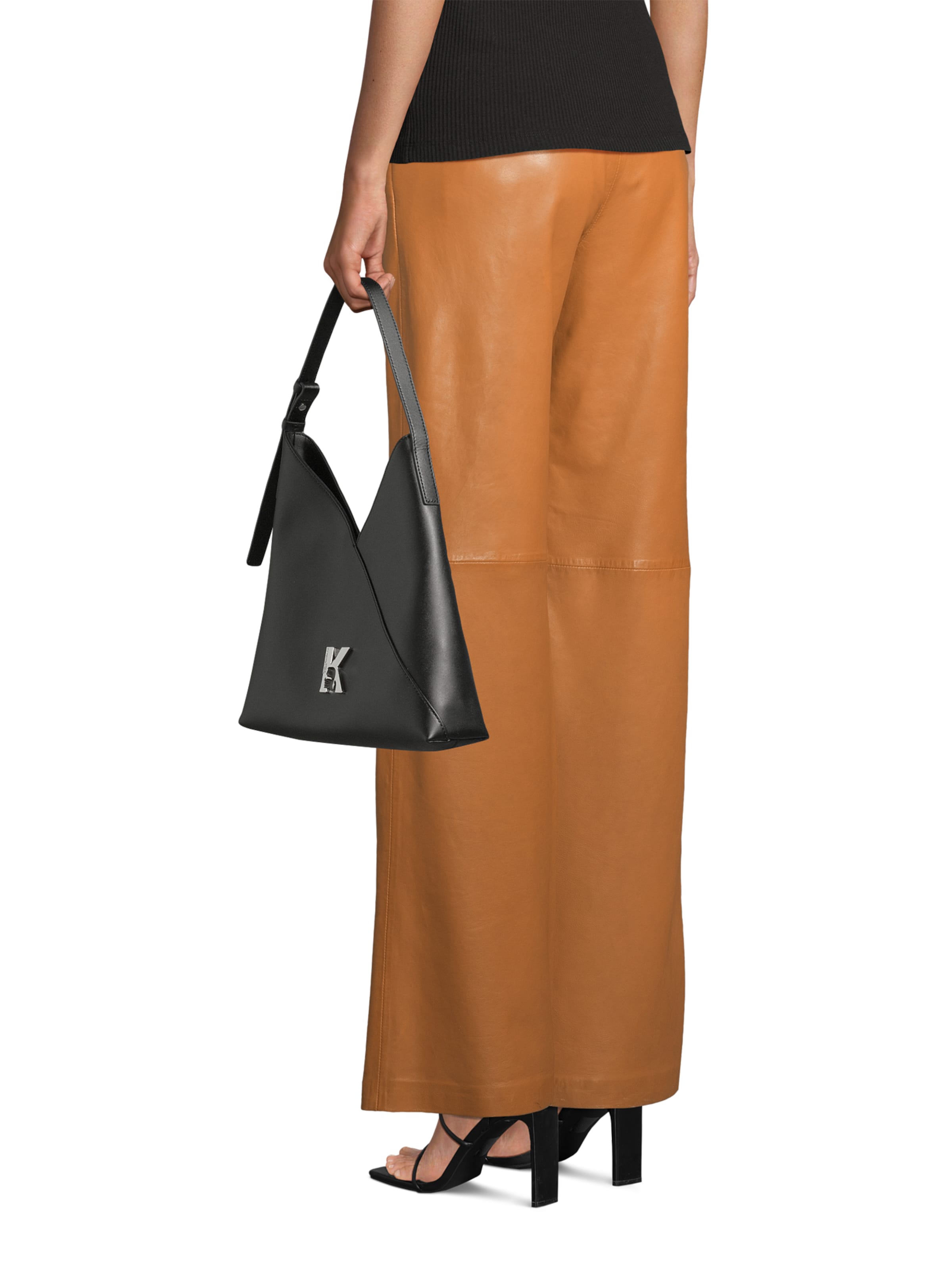 Sac bandoulière 'GEO' KARL LAGERFELD JEANS en noir