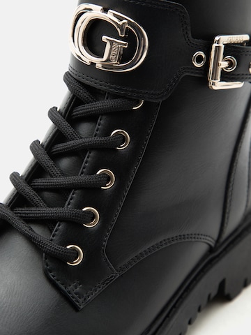 GUESS Lace-Up Ankle Boots 'OLANNA' in Black