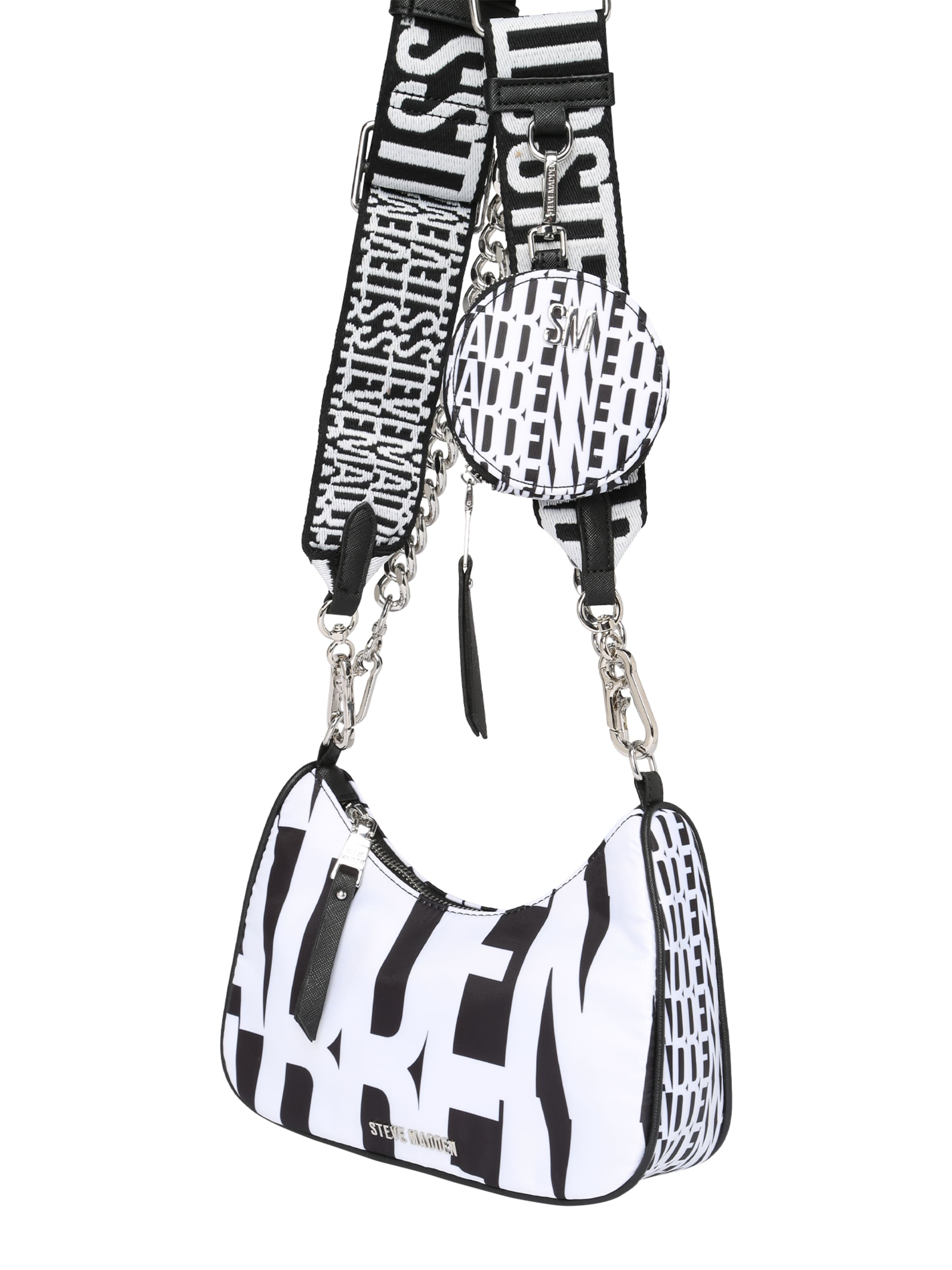 STEVE MADDEN Shoulder bag 'BVISUAL' in Black: front